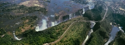 068_LZmS_313 Victoria Falls at low water aerial